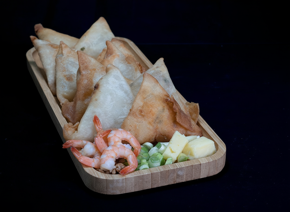 Empanadas Camarón Mandarín (10 uni)