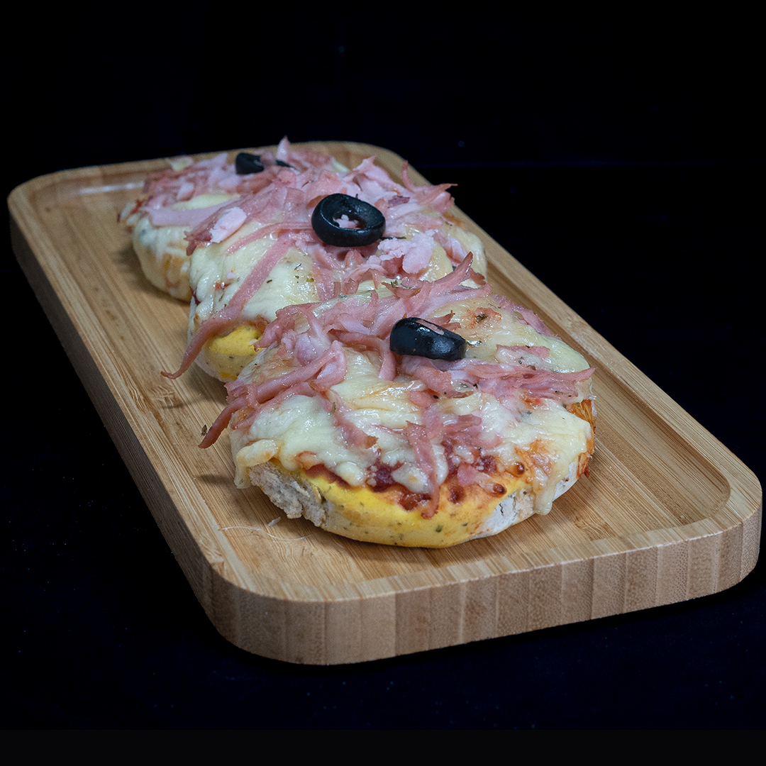 Pizzetas Cocktail de Queso Jamón (12 uni)