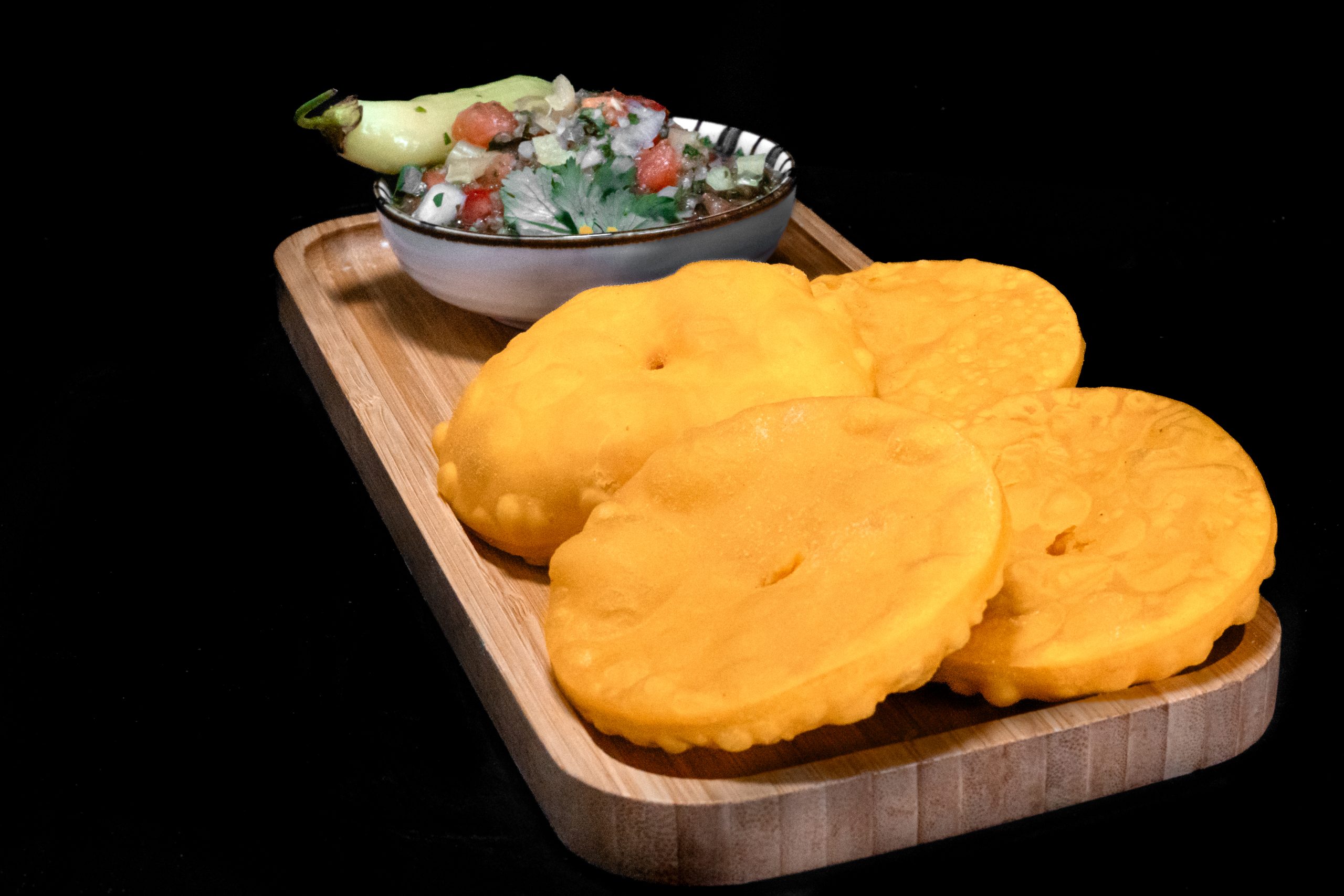 Sopaipillas Cocktail 8cm (50 uni)